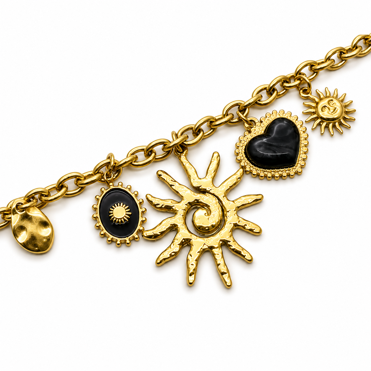 Bracciale “Eclissi del Cuore” | in acciaio inox