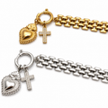 Bracciale “Cuore Promesso” | in acciaio inox