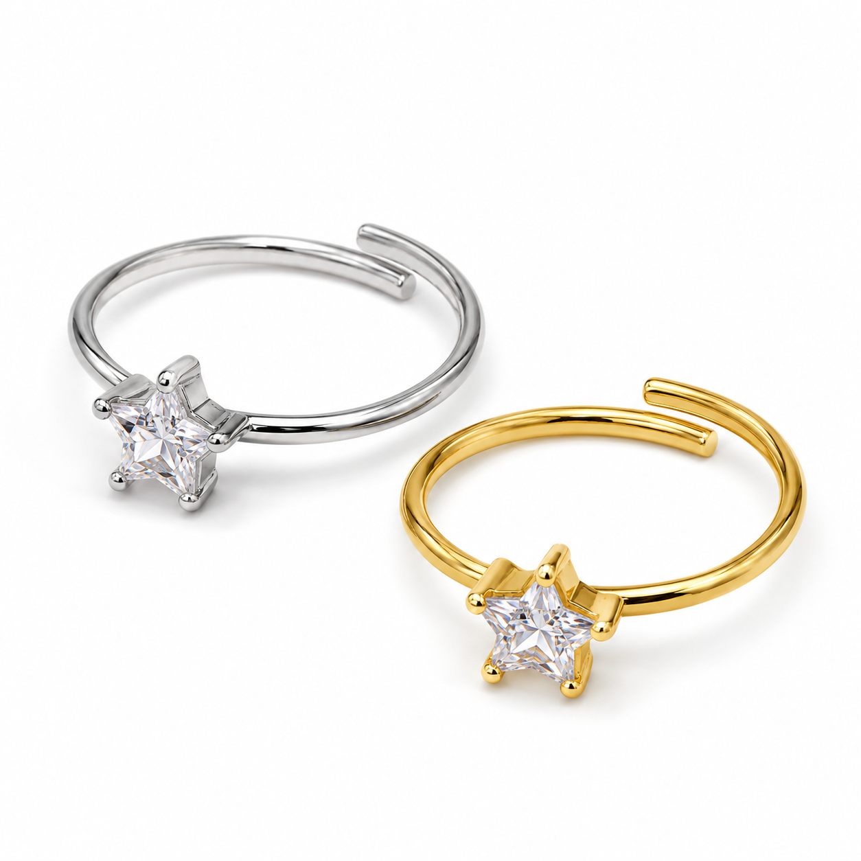 Anello “Scintilla” | in acciaio inox