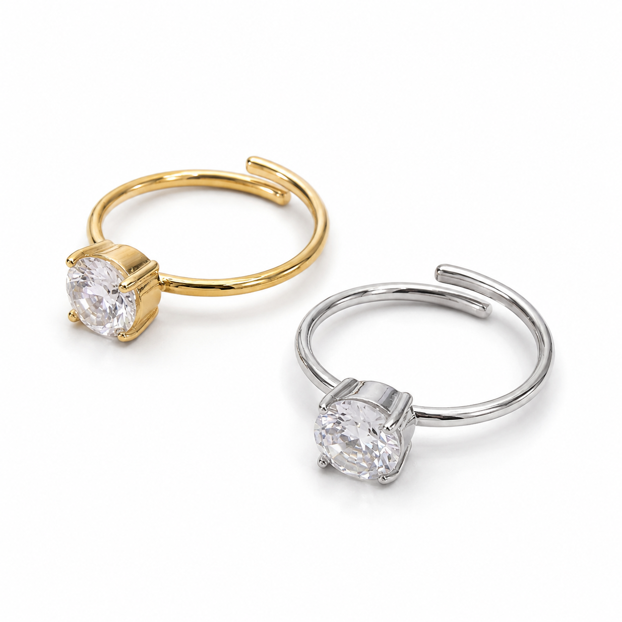 Anello “Sorgente” | in acciaio inox