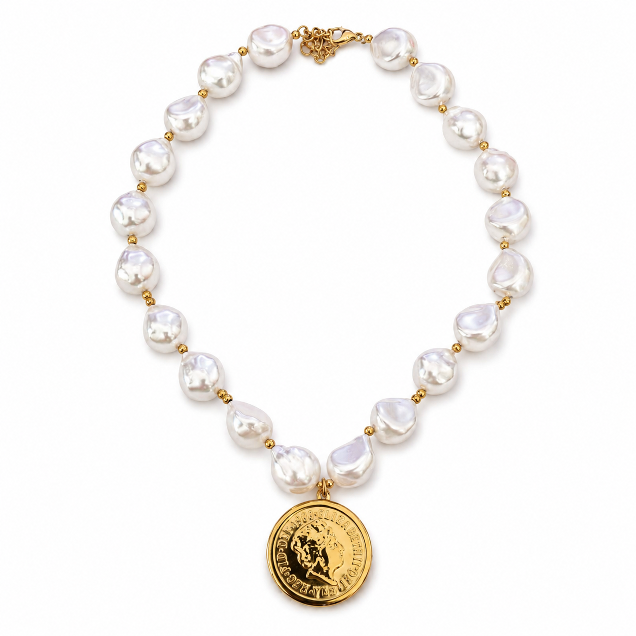Collana “Perla Queen” | in acciaio inox
