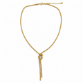 Collana “Nodo di Luce” | in acciaio inox