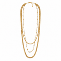Collana “Armonia a Strati” | in acciaio inox