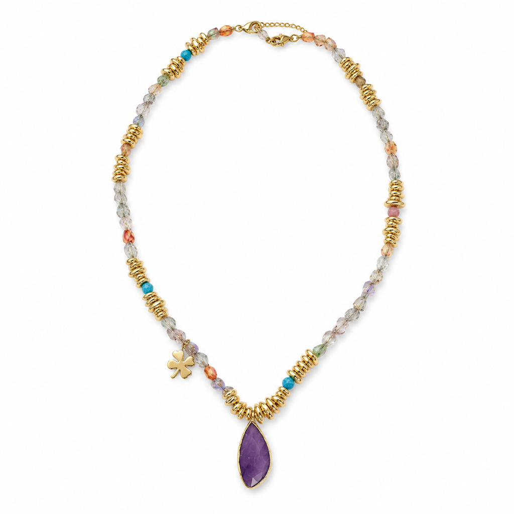 Collana “Fortuna Sospesa” | in acciaio inox