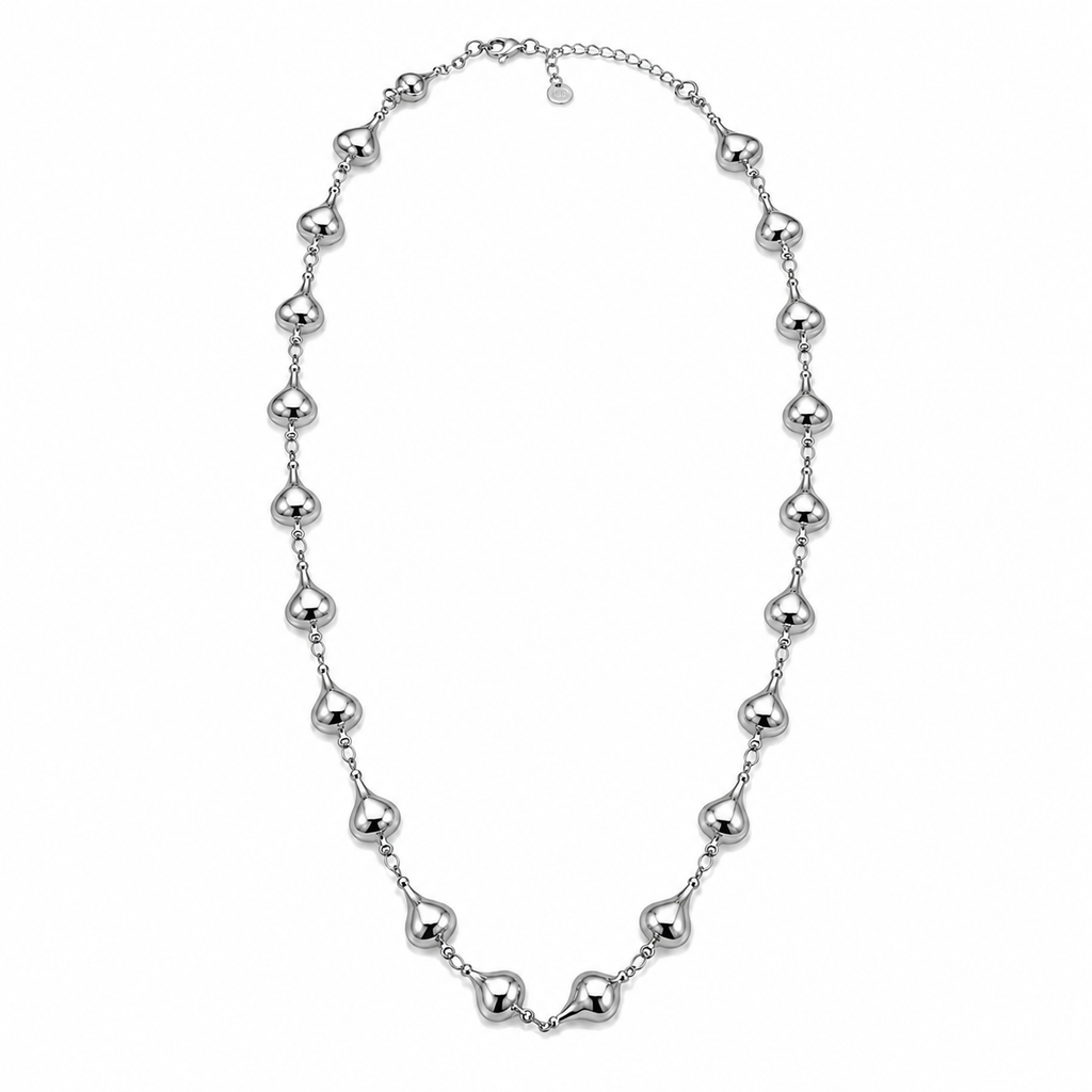 Collana “Rugiada” | in acciaio inox