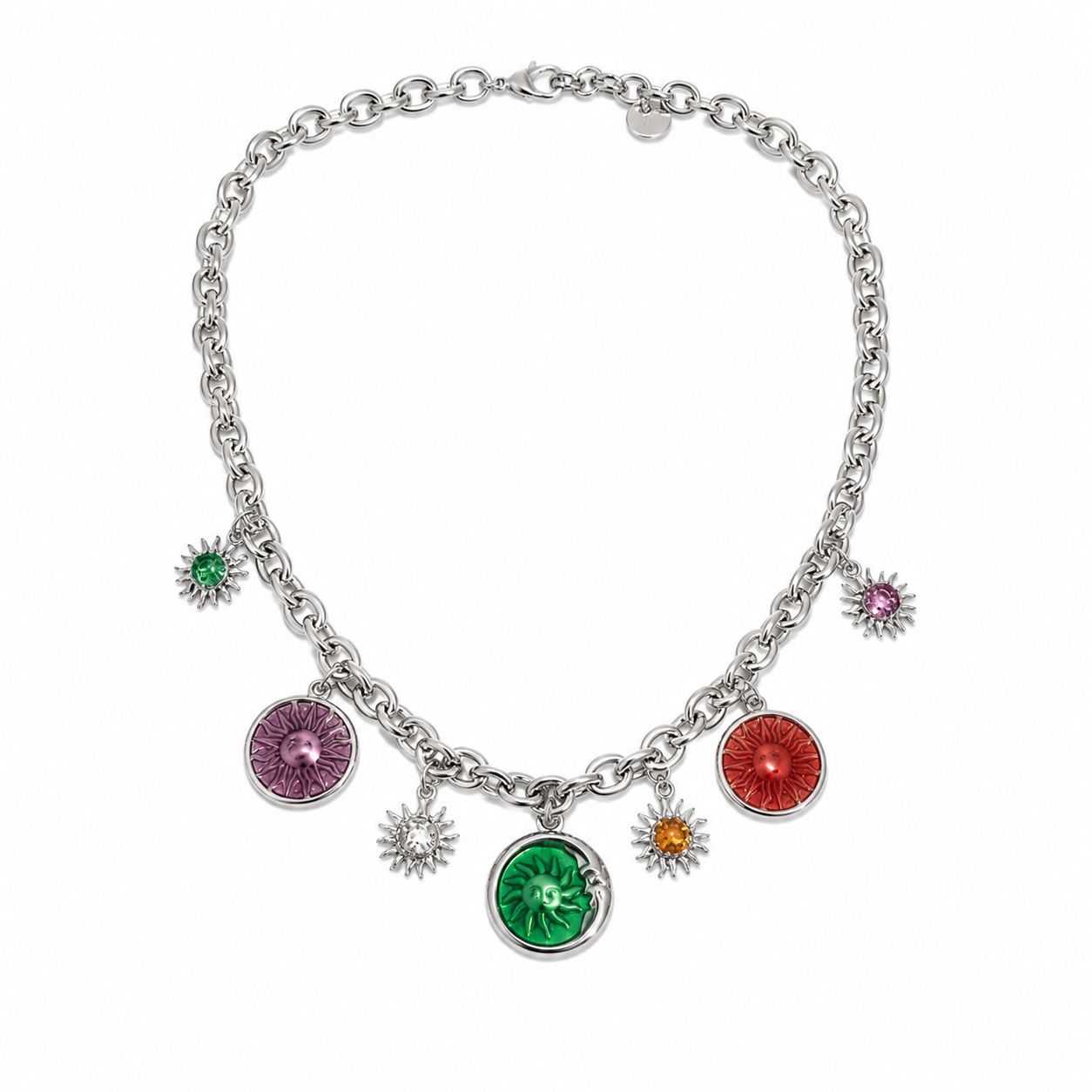 Collana “Costellazione Solare” | in acciaio inox