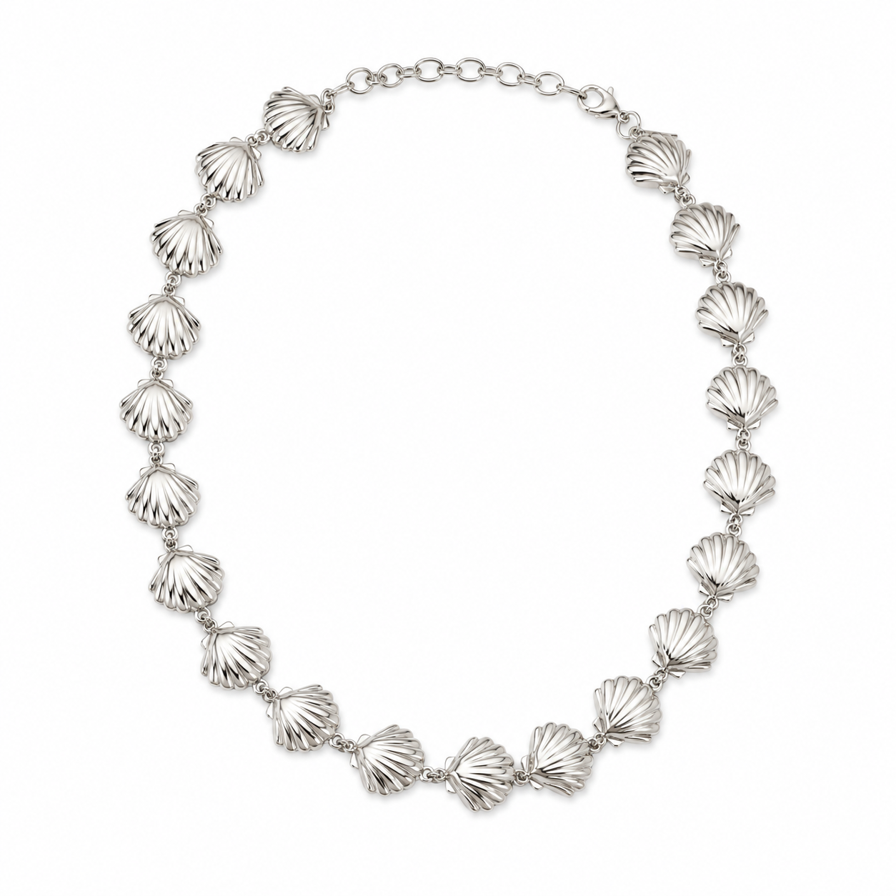 Collana “Conchiglie” | in acciaio inox