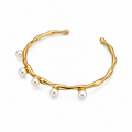 Bracciale “Ramo Perlato” | in acciaio inox