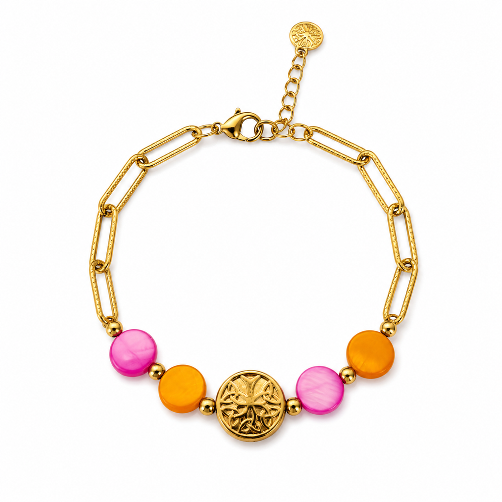 Bracciale "Caleidoscopio" | in acciaio inox