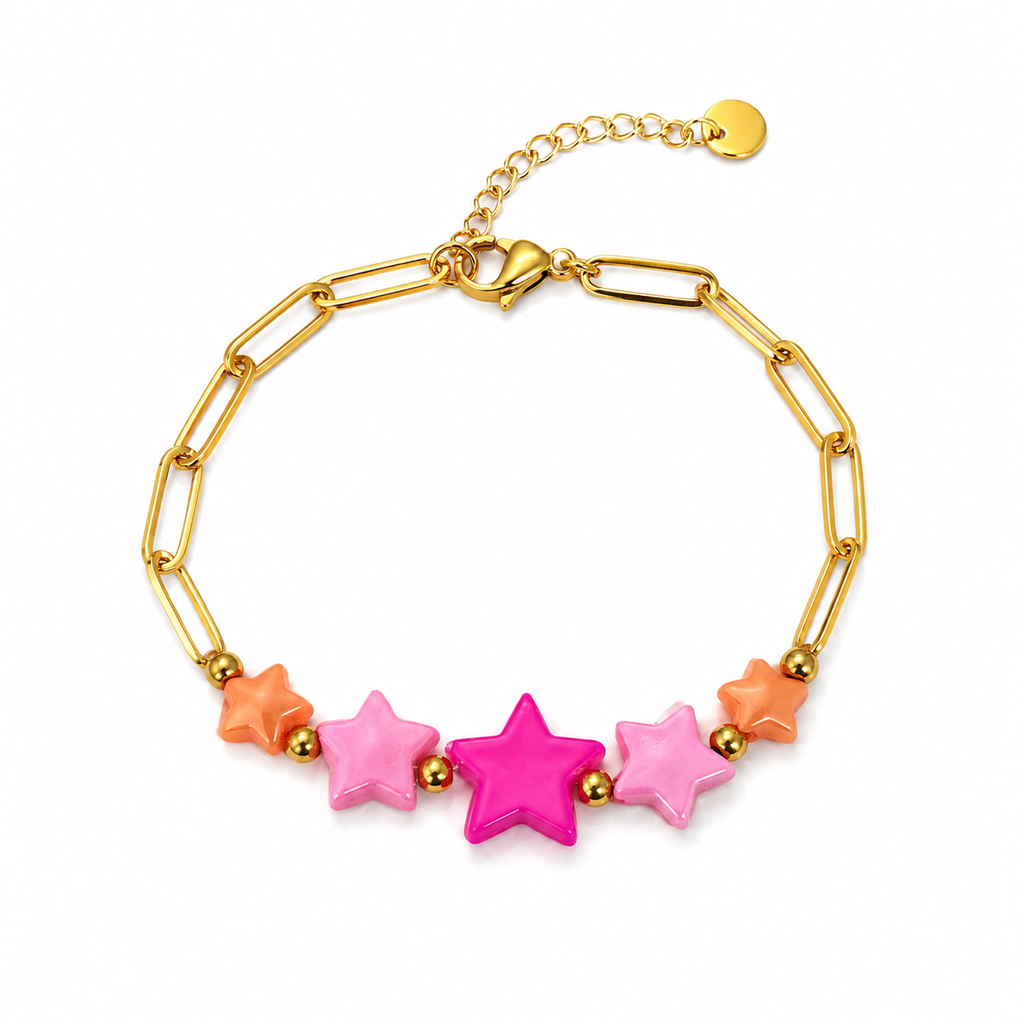 Bracciale "Caleidoscopio" | in acciaio inox
