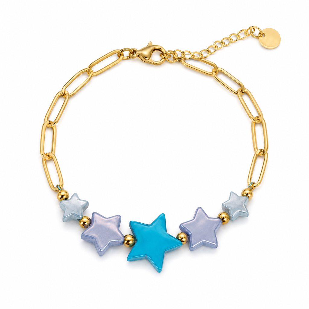Bracciale "Caleidoscopio" | in acciaio inox