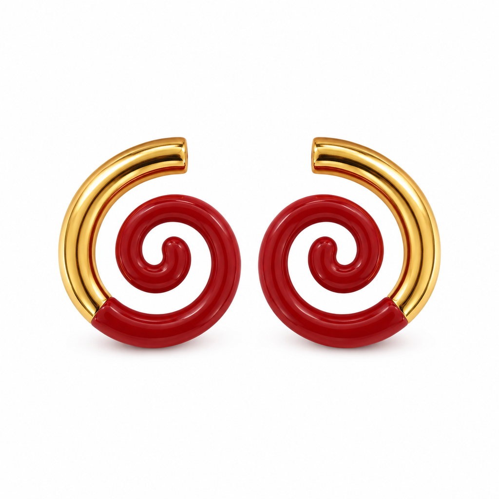 Orecchini “Spira” | in acciaio inox