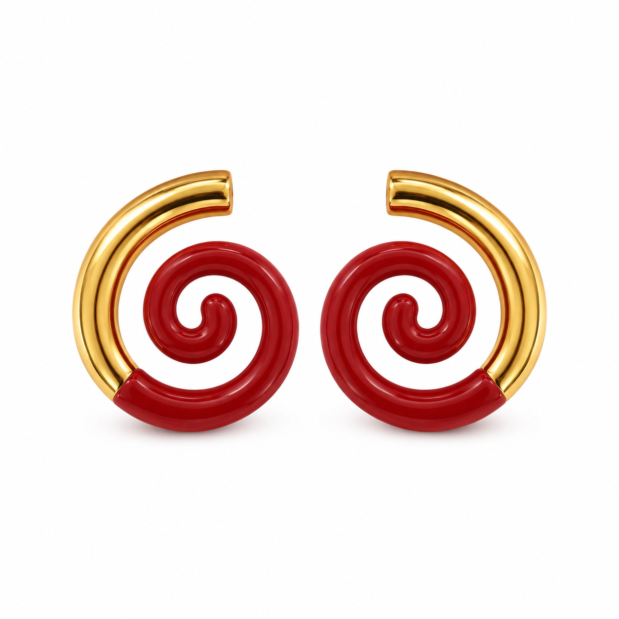 Orecchini “Spira” | in acciaio inox