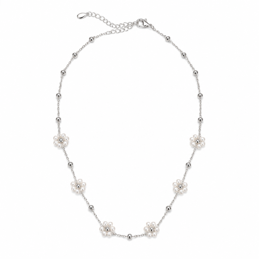 Collana “Margherita” | in acciaio inox