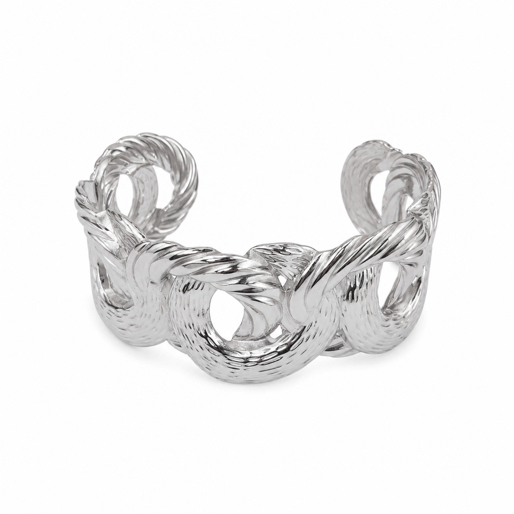 Bracciale “Torsade” | in acciaio inox