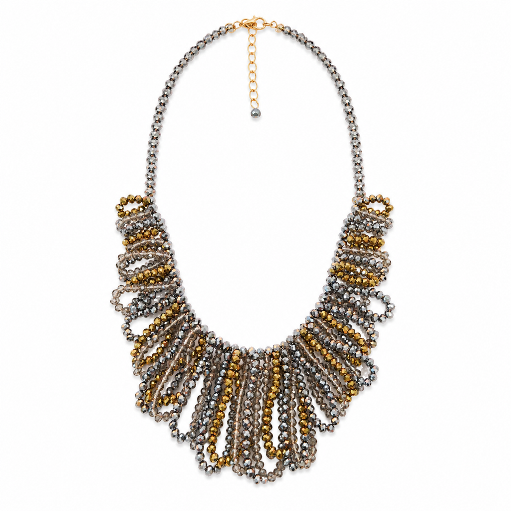 Collana “Frangia” | Boreale | in acciaio inox