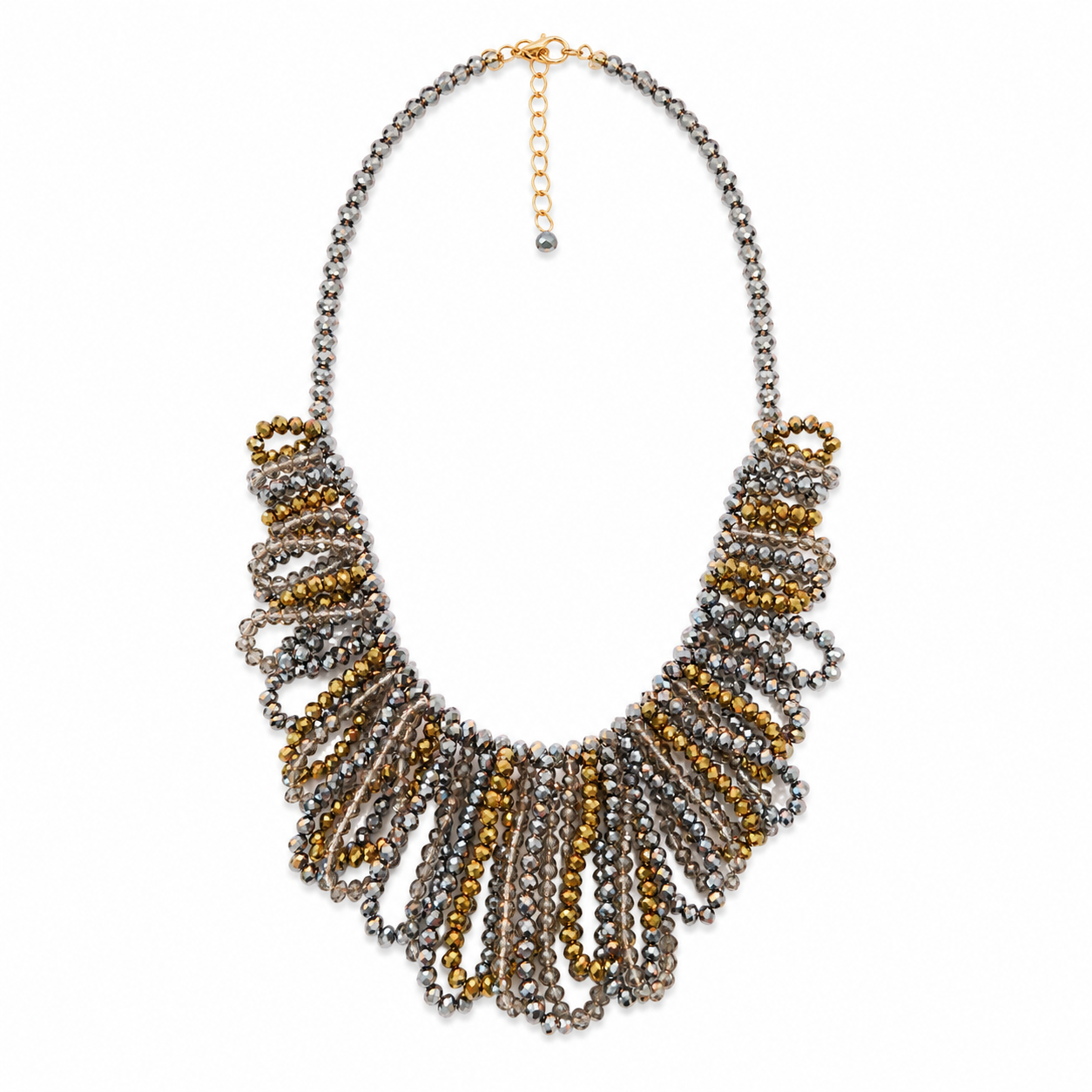 Collana “Frangia” | Boreale | in acciaio inox