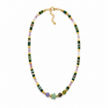 Collana con le pietre naturali AGATA 45CM