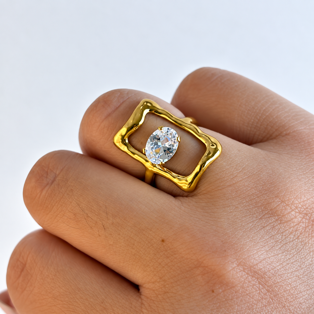 Anello Cornice | in acciaio inox