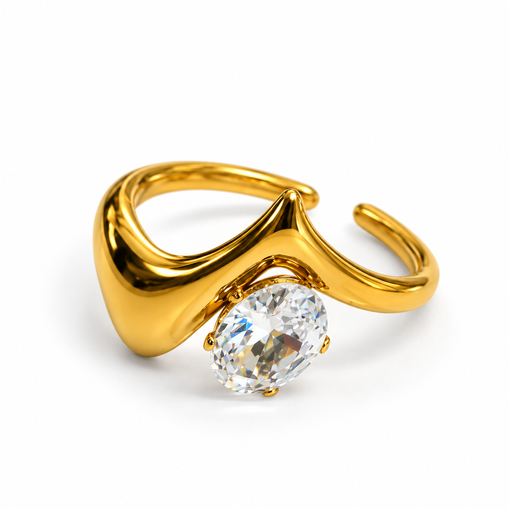 Anello Sospeso | in acciaio inox