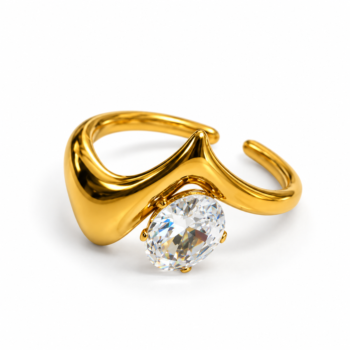 Anello Sospeso | in acciaio inox