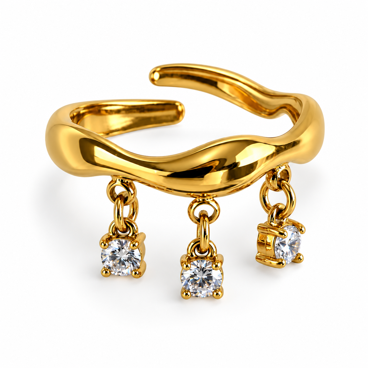 Anello Light spots | in acciaio inox