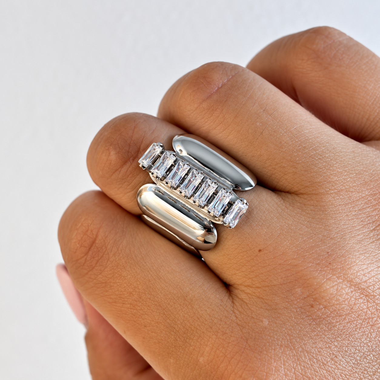 Anello Scala | in acciaio inox