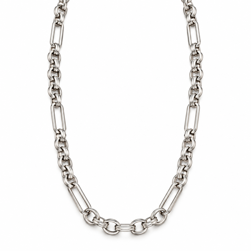 Collana Traccia | 43cm | in acciaio inox
