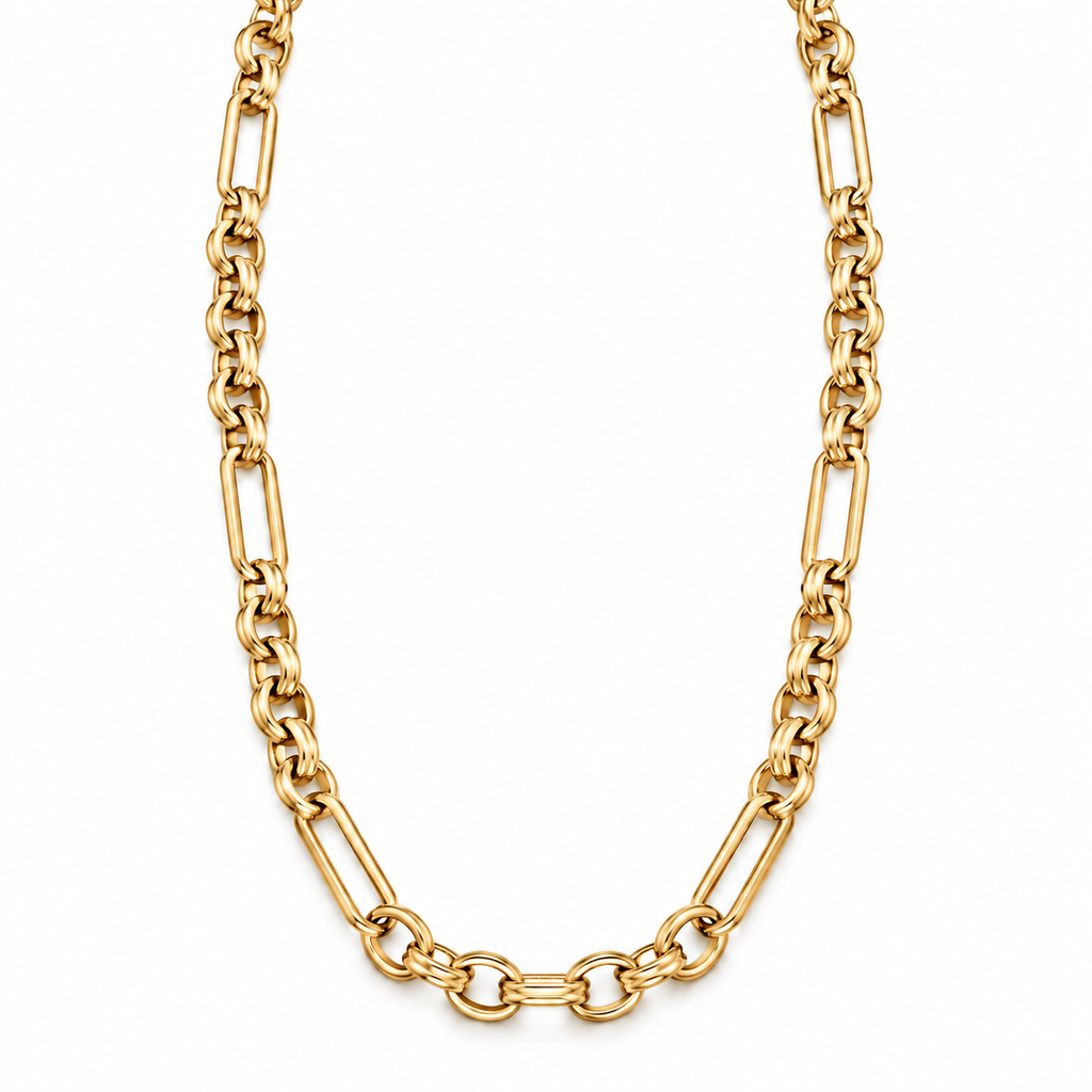 Collana Traccia | 43cm | in acciaio inox