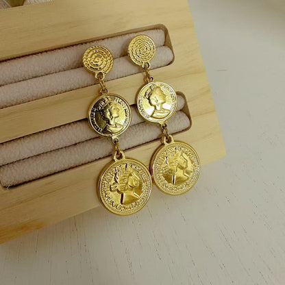 (O197) ORECCHINI MONETE