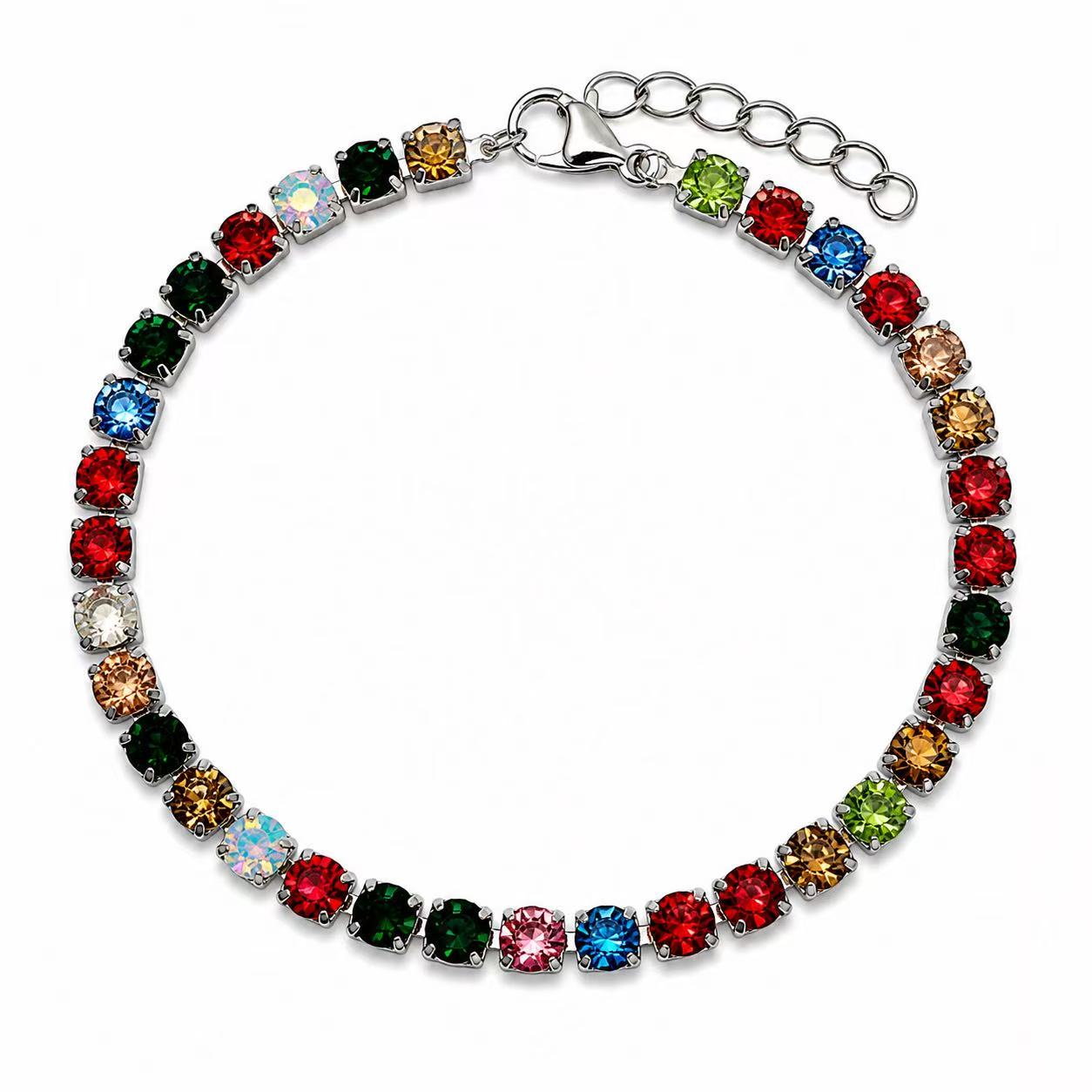 Bracciale tennis | 17-20cm | in acciaioi inox