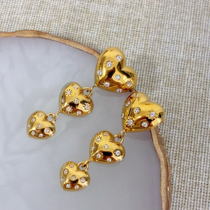 Orecchini “Cosmic Hearts”