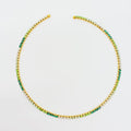 Collana tennis semirigida | in acciaio inox