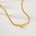 Collana “Serpentina” | 45cm | in acciaio inox