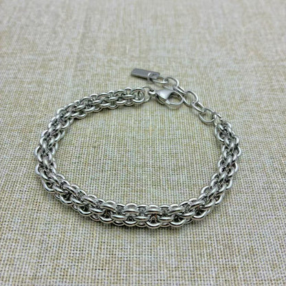 (C351) Collana/Bracciale donna essenziale girocollo