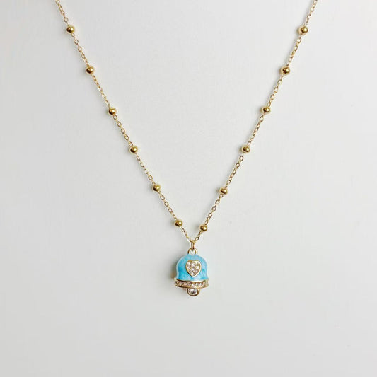 Collana “Campanellino Incantato” – Un Tocco Magico di Dolcezza e Luce