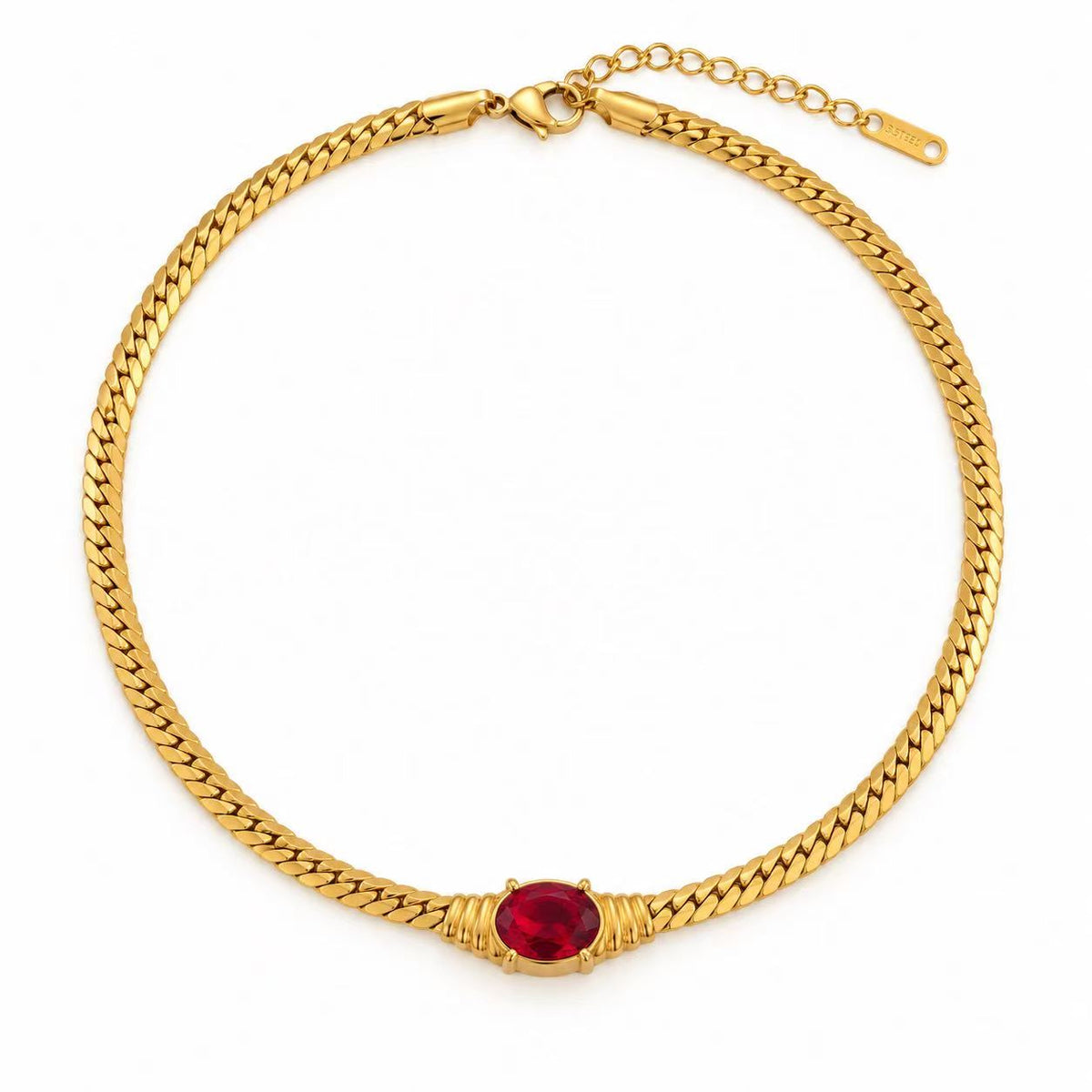 Collana Fulcro | in acciaio inox