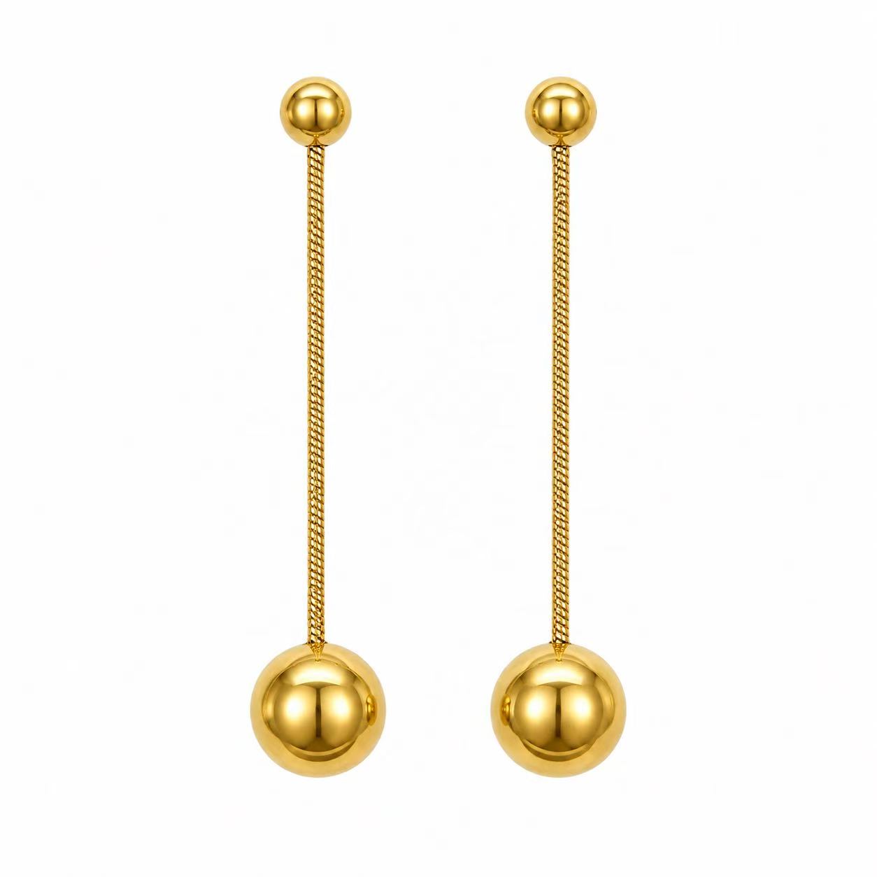 Orecchini “Gravity” | in acciaio inox