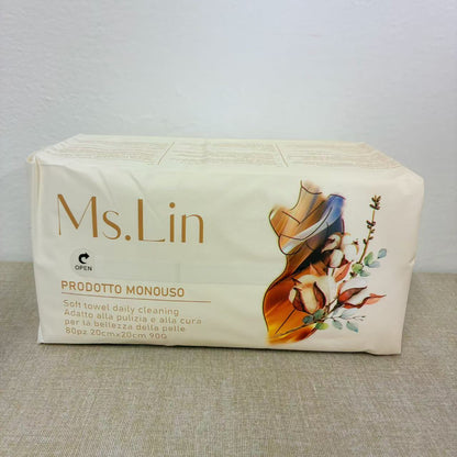 Salviettine multifunzionalità resistenti fibre di bambù 80pz