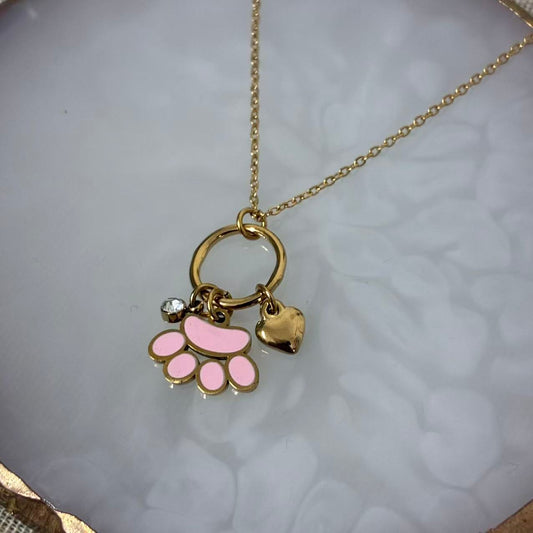 Collana Charm Zampina – Stile Dolce &amp; Mini Charm