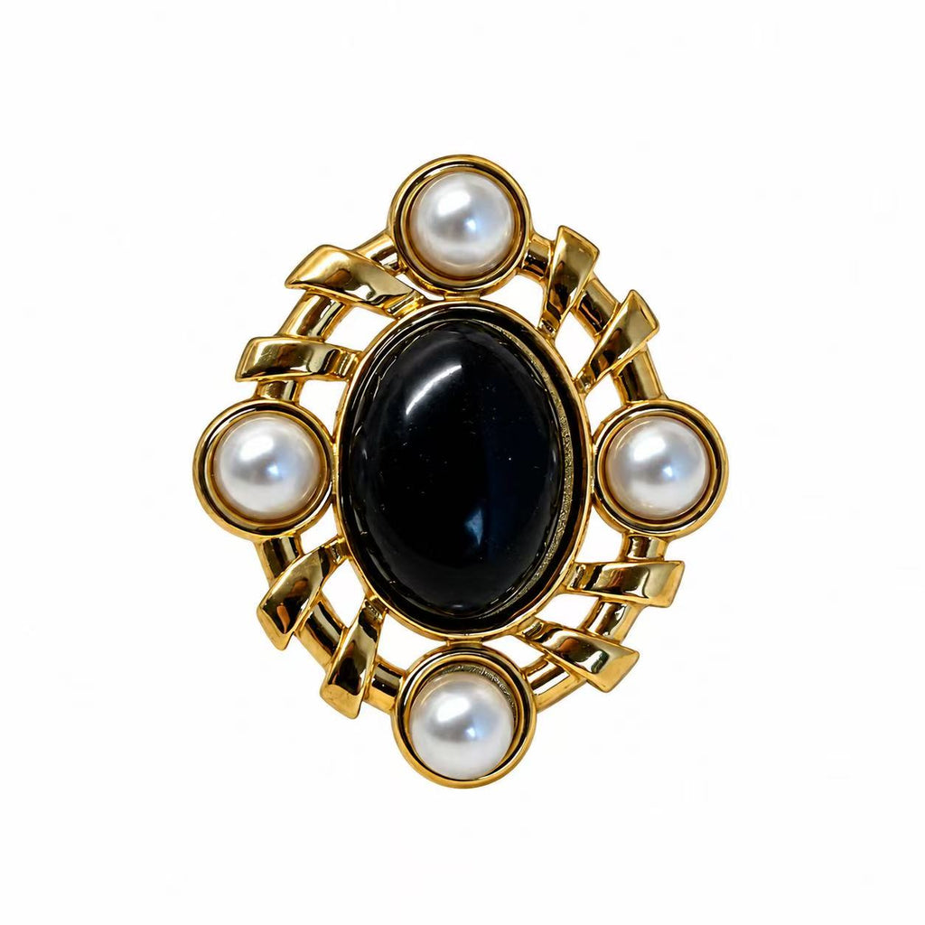 Anello Rosone di Venere | in acciaio inox