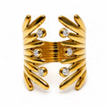 Anello “Wild Grace” | in acciaio inox