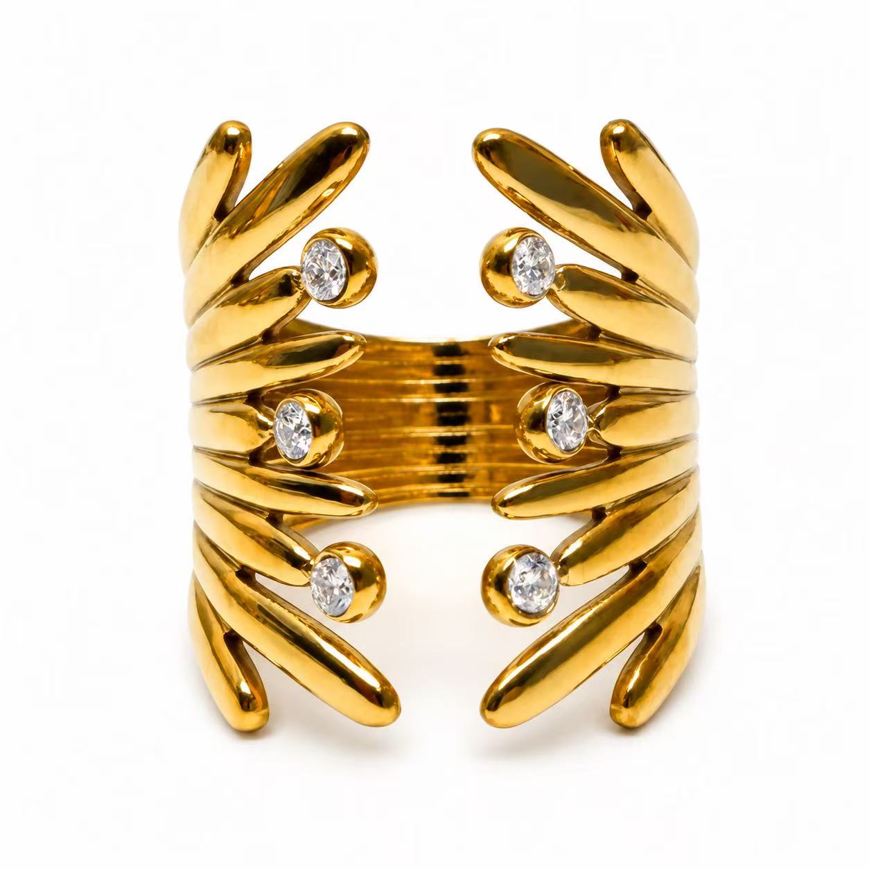 Anello “Wild Grace” | in acciaio inox