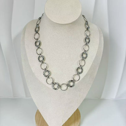 (C179)Collana girocollo in acciaio inox