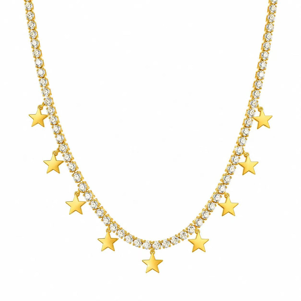 Collana Pioggia di Stelle | in acciaio inox