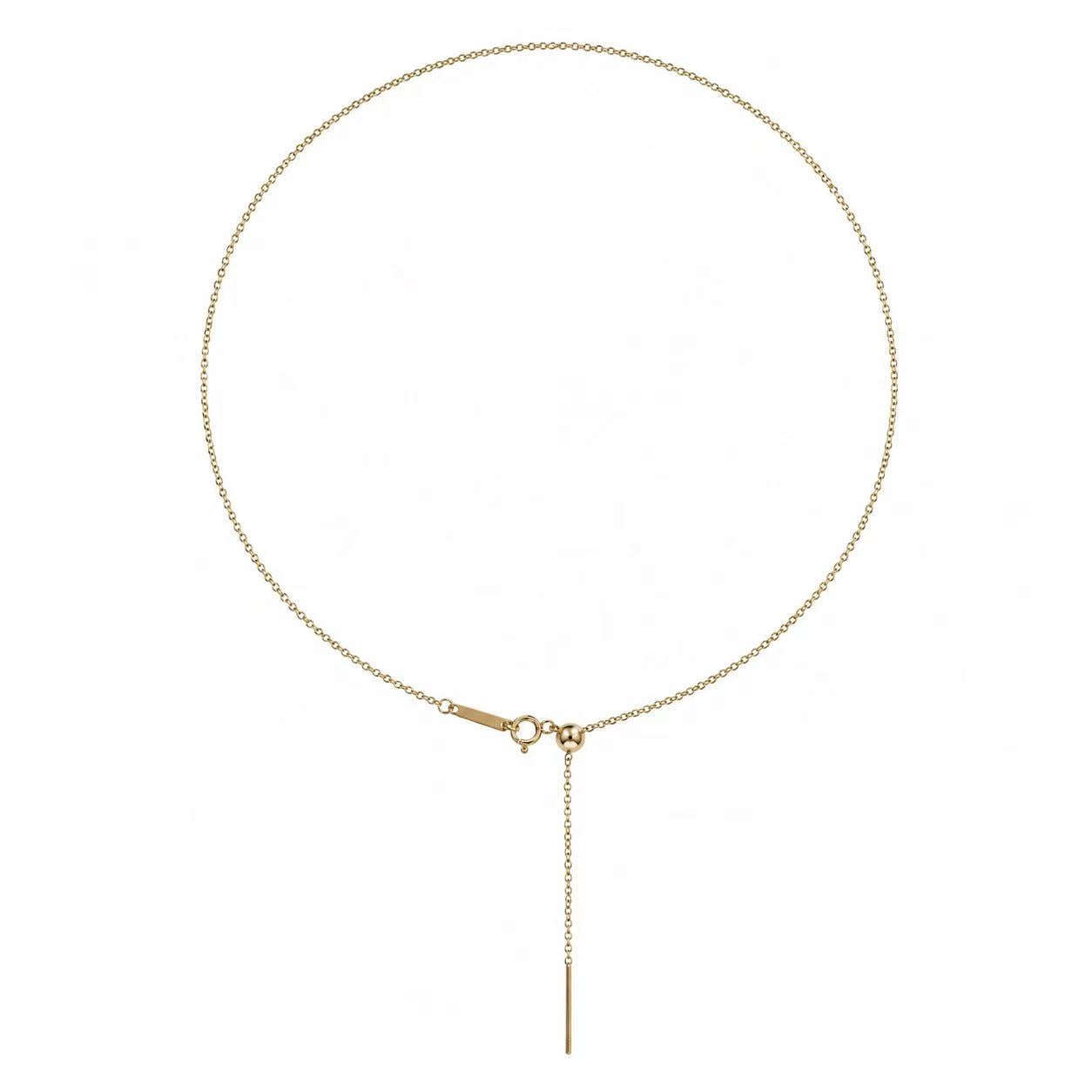 Collana a cursore 46CM e Lettere personalizzabile