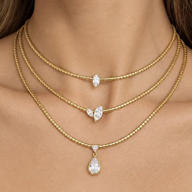 Collana PITONATA | in acciaio inox