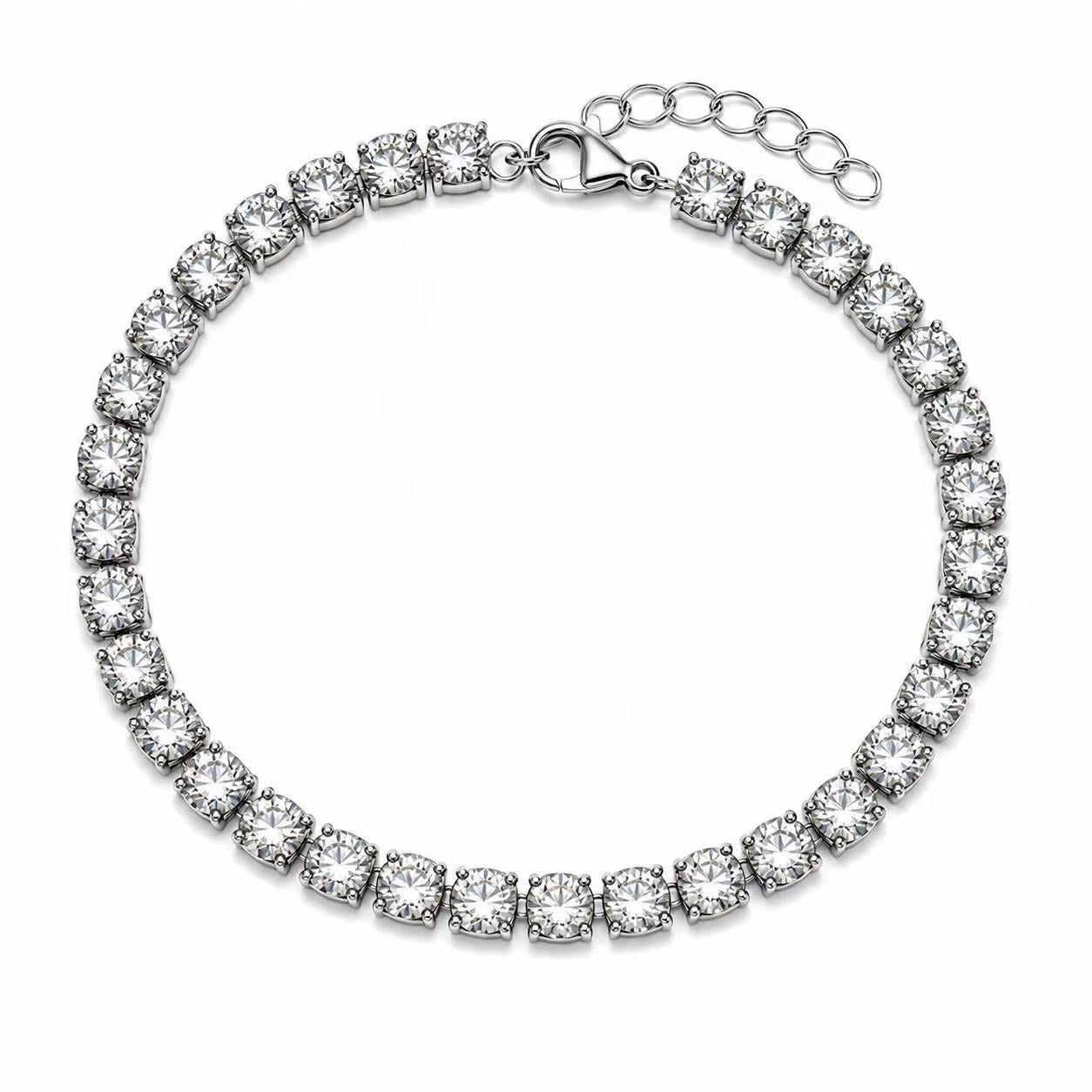 Bracciale tennis | 17-20cm | in acciaioi inox