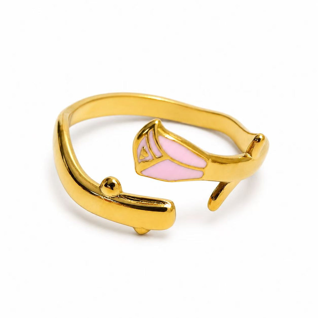 Anello “Scia” | in acciaio inox
