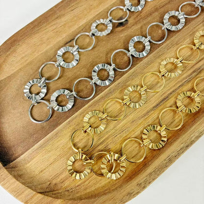 (C179)Collana girocollo in acciaio inox